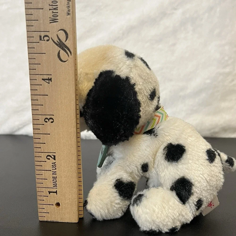 MADDIE the Dalmatian Dog Mini Plush Stuffed Animal by Justice Name Tag Collar